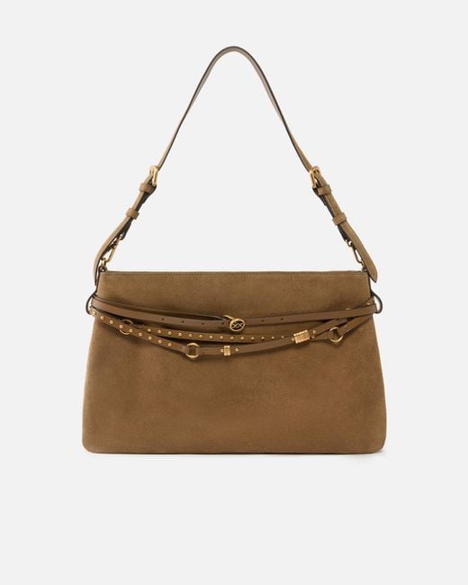 Pinko Natural Belt Bag Big Large Shoulder Bag