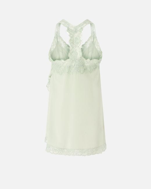 Pinko White Lace Lingerie Top