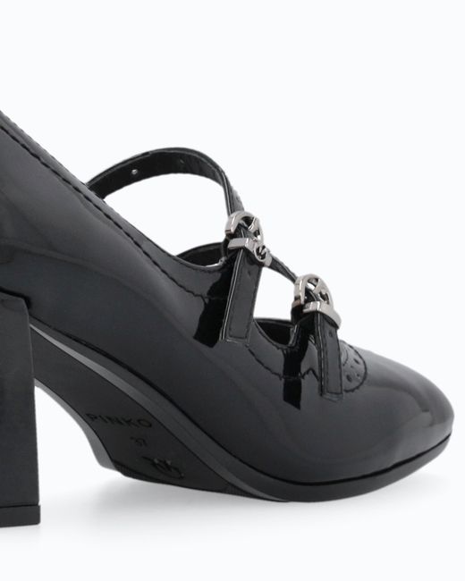 Pinko White Mary Jane Pumps