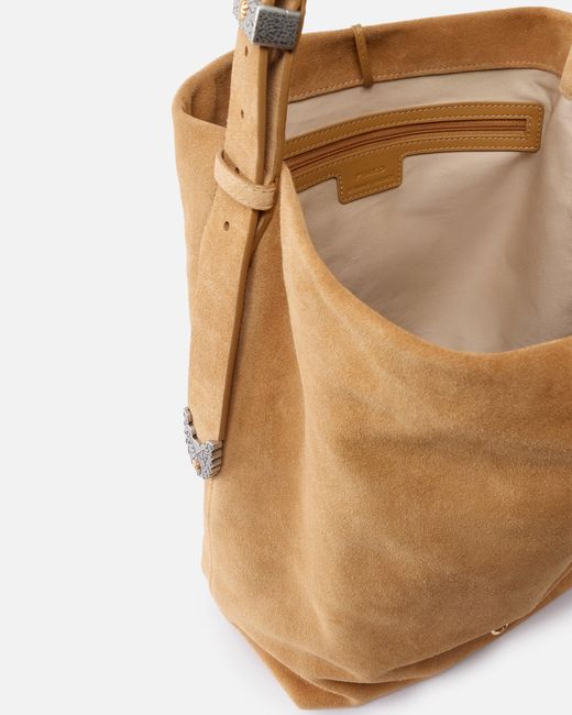 Pinko White Bucket Big Large Crossbody Bag