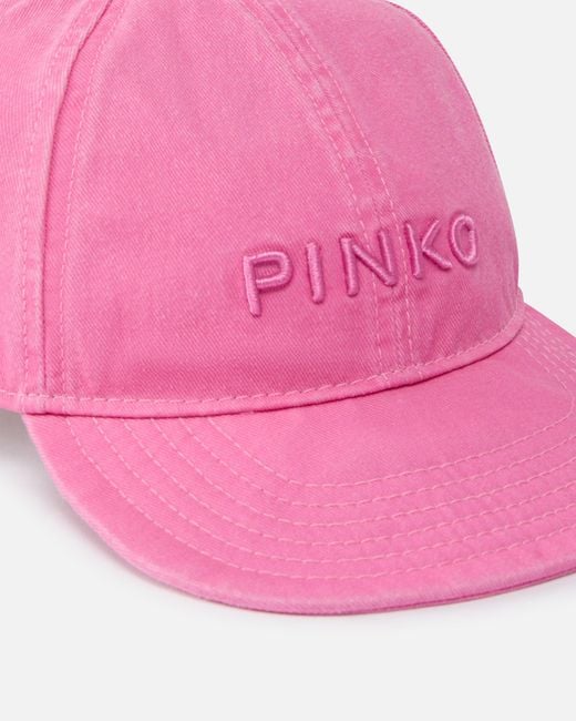 Pinko Pink Cap With Peak And Fading