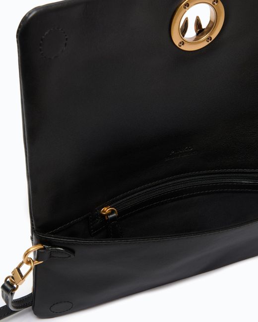 Pinko Black Click Soft Horizontal Classic Ss26