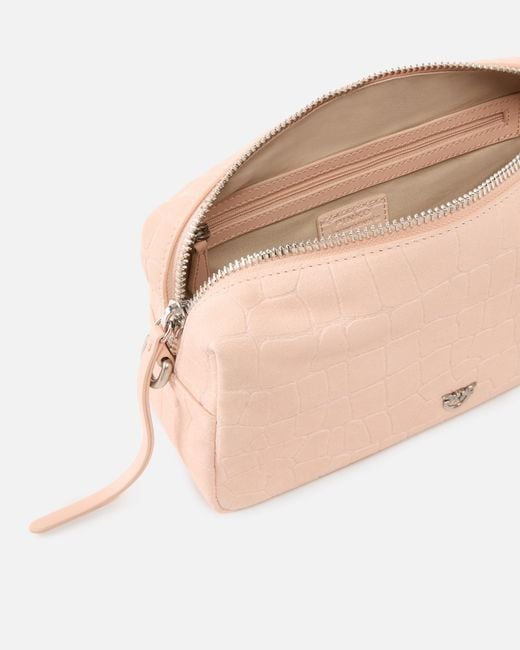 Pinko Pink Medium Crossbody Bowler Bag