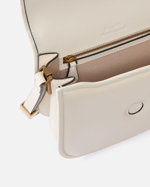 Pinko Natural Mini Crossbody Bag