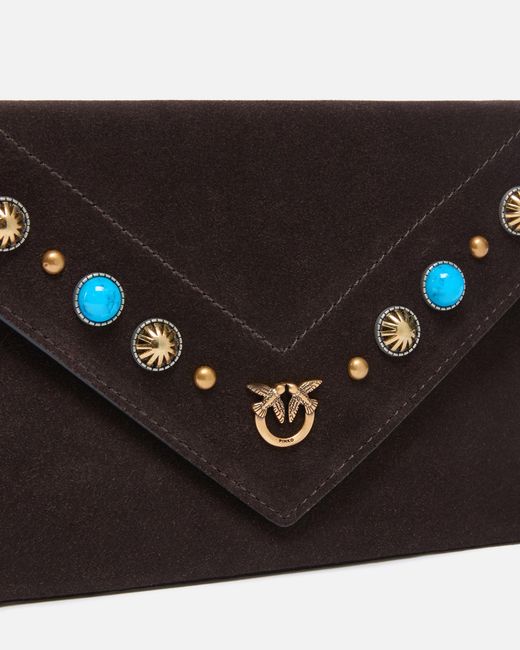 Pinko White Small Clutch Bag