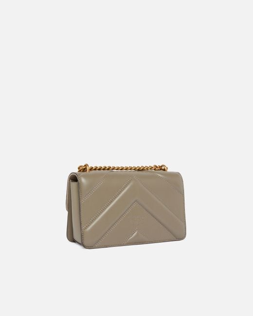 Borsa A Mano Piccola Love Bag One di Pinko in White
