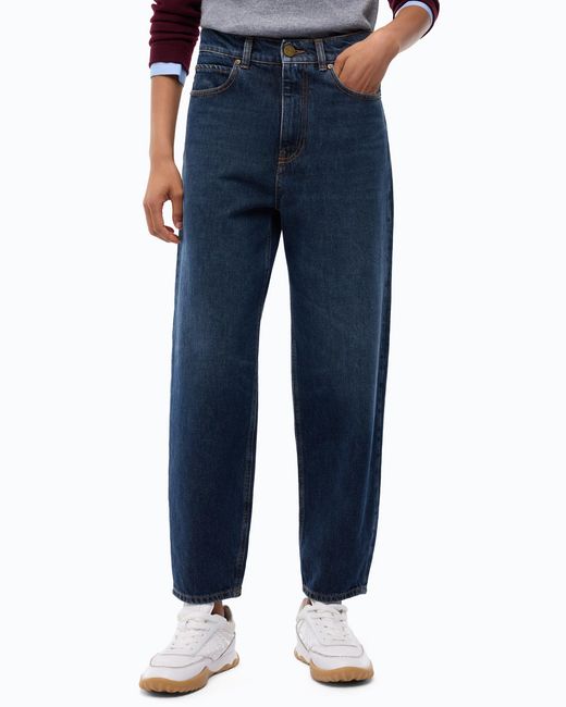 Pinko Blue Balloon-Fit Jeans