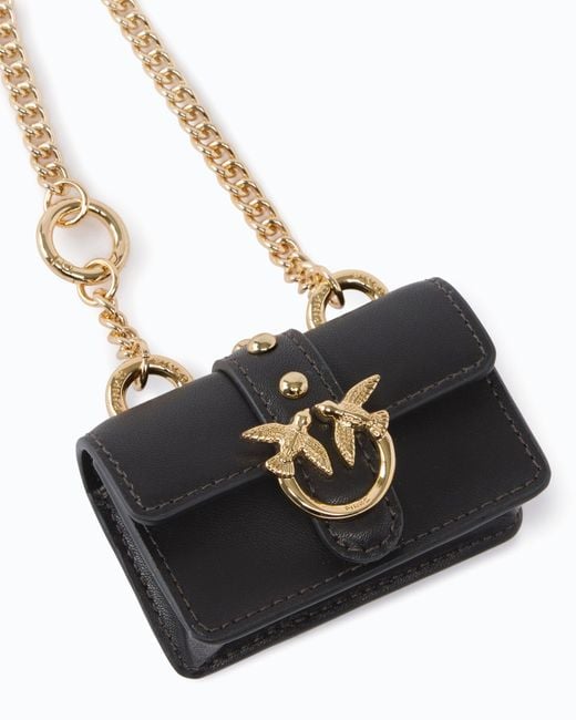 Pinko White Nano Love Bag One