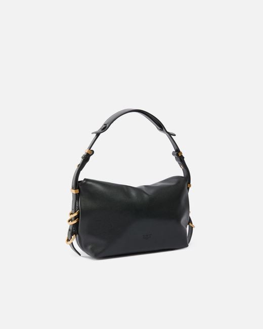 Pinko Multicolor Saddle Bag Small Leather Shoulder Bag