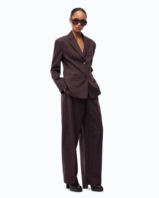 Pinko Brown Slim-Fit Jacket