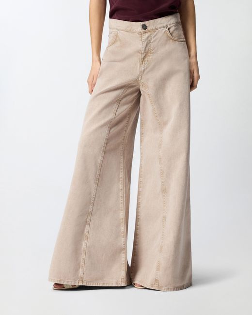 Pinko Natural Jeans With Lace