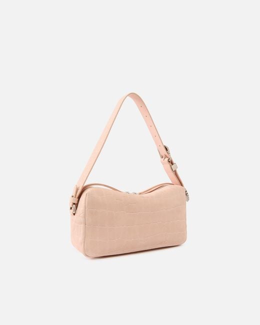 Pinko Pink Medium Crossbody Bowler Bag