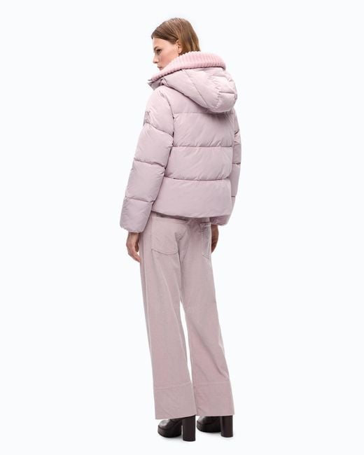 Pinko Pink Flared Pea Coat