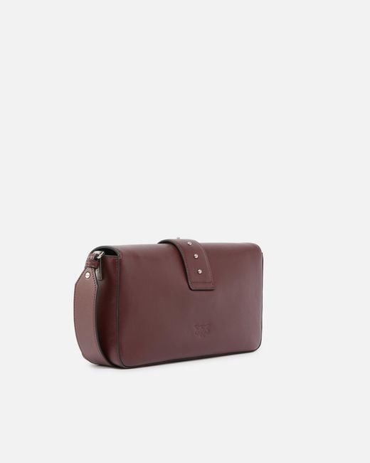 Pinko Brown Medium Shoulder Bag Love Bag