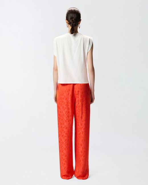 Pinko White Top With Golden Detail