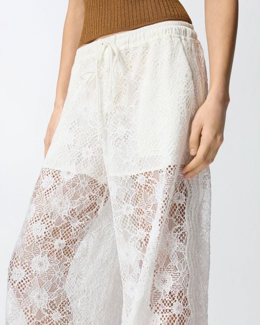 Pinko White Trousers