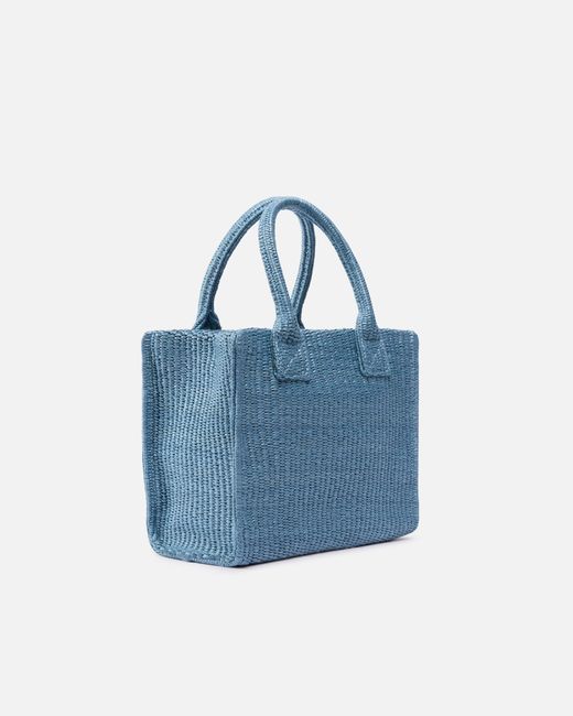 Pinko Blue Beach Small Shopping Tote