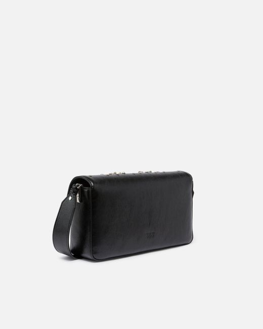 Pinko Black Love Bag Slouchy Medium Shoulder Bag