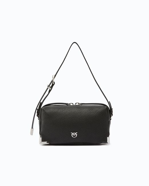 Pinko Black Mini Crossbody Boston Bag