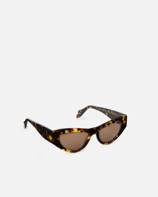 Pinko White Cat-Eye Sunglasses