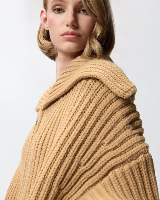 Pinko Natural Wide-rib Cardicoat