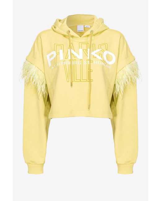 Pinko Yellow Hoodies