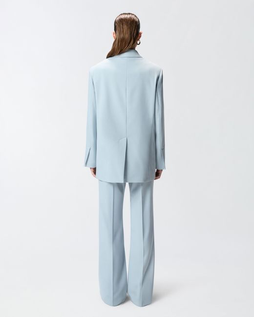 Pinko Blue Double-Breasted Jacket