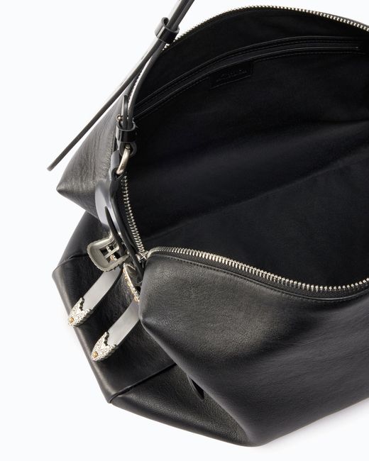 Pinko Black Keeper Bag Large Shoulder Bag