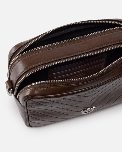 Camera Bag Media A Tracolla di Pinko in Brown