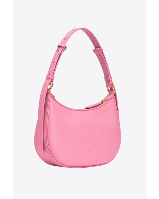 Pinko Pink Mini Love Bag Half Moon Simply