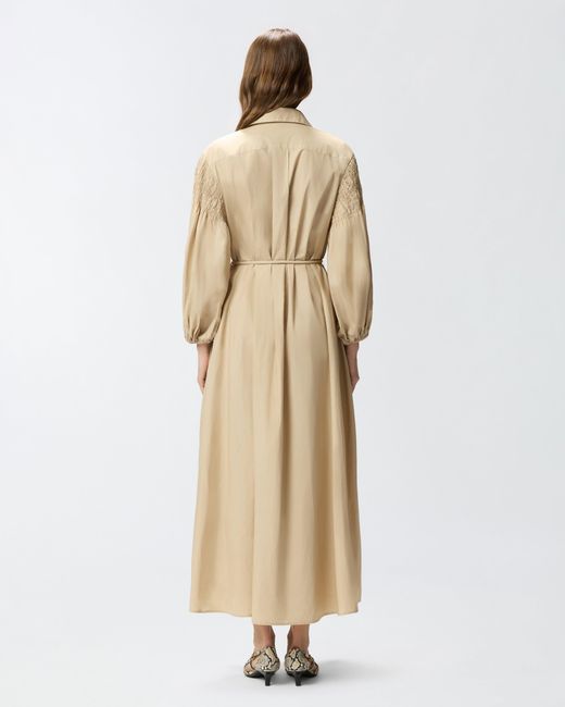 Pinko Natural Long Shirt Dress