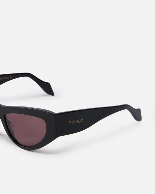 Pinko White Cat-Eye Sunglasses