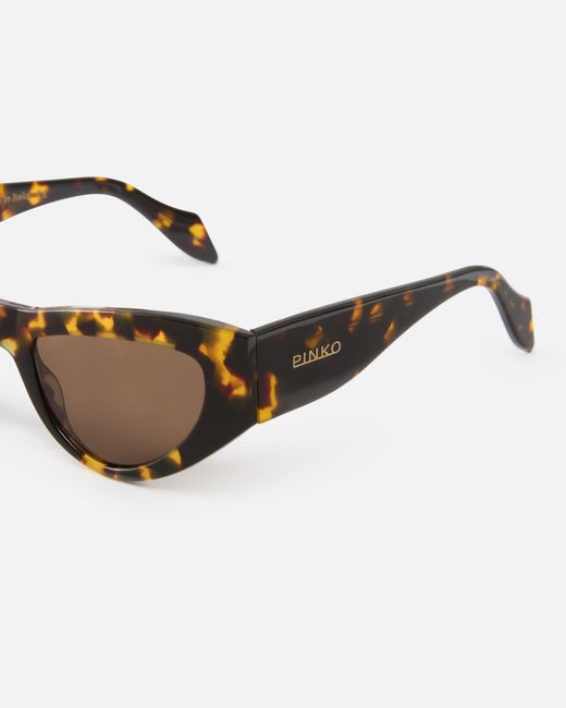 Pinko White Cat-Eye Sunglasses