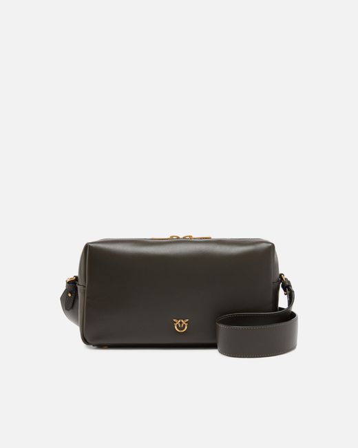 Pinko Green Horizontal Bag Medium Shoulder Bag