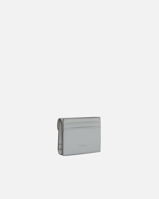 Pinko White Leather Wallet With Lettering