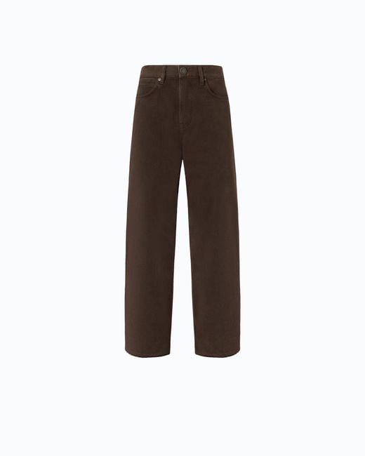 Pinko Brown Barrel-Fit Bull Denim Jeans