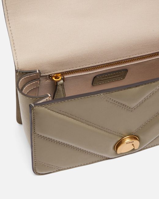 Borsa A Mano Piccola Love Bag One di Pinko in White