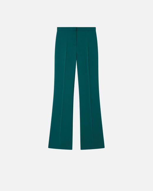 Pinko Green High-Waist Trousers