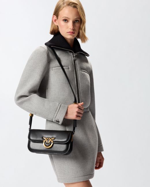 Borsa A Tracolla Piccola Love Bag Box di Pinko in Black