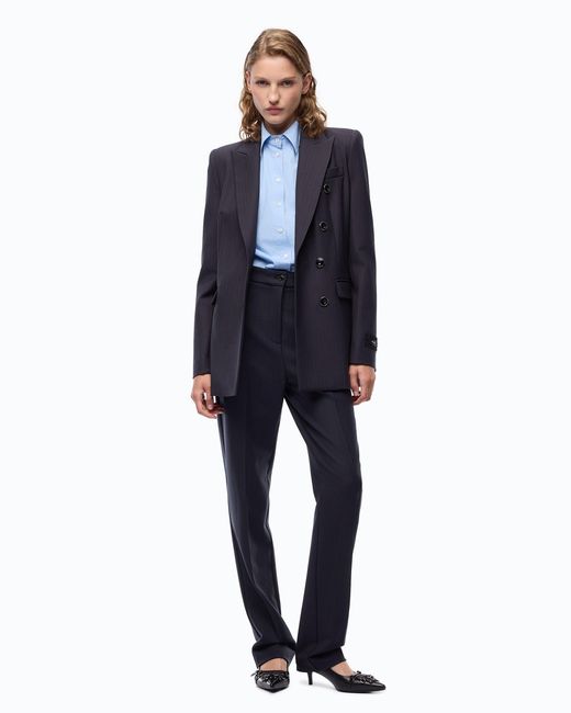 Pinko Blue Boxy Poplin Shirt