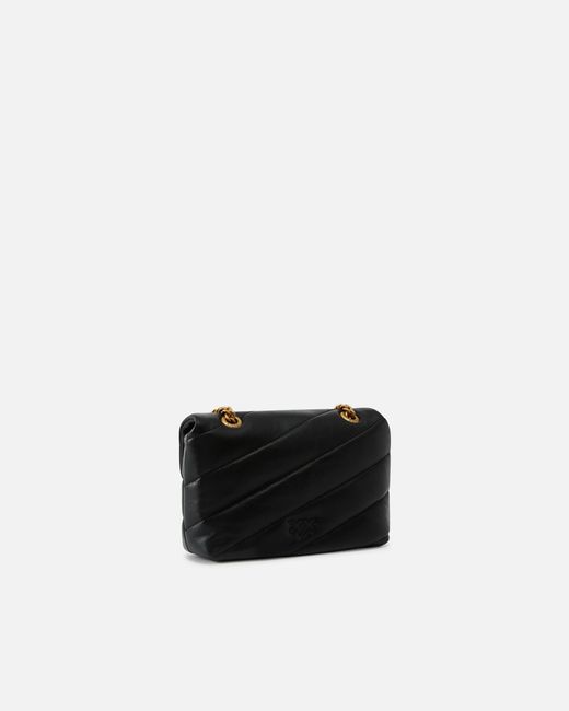 Pinko White Baby Shoulder Bag Love Bag Puff Maxi Quilt