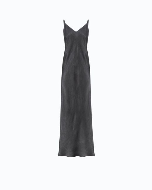 Pinko White Long Slip Dress