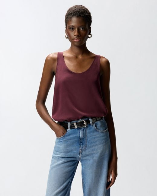 Pinko Red Vest Top