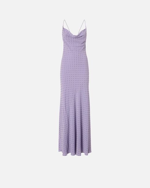 pinko purple dress Pinko Dress Polka Dot Purple Womens Piccadilly Jaquard Size 6 (US)/ 10 (UK)