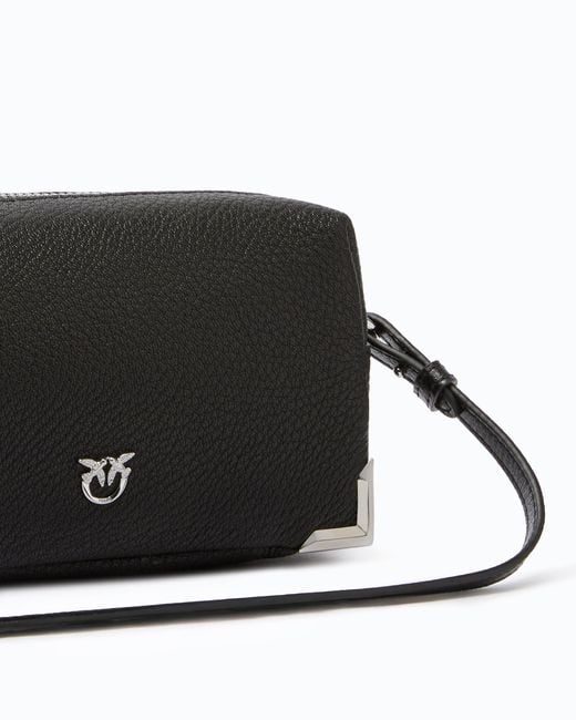 Pinko Black Mini Crossbody Boston Bag