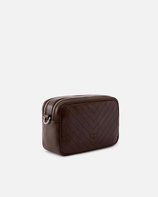 Camera Bag Media A Tracolla di Pinko in Brown