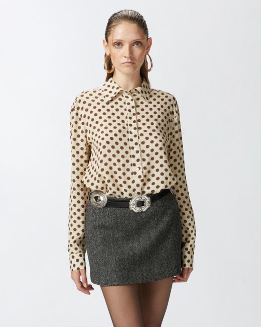 Polo shirt polka dots hot sale