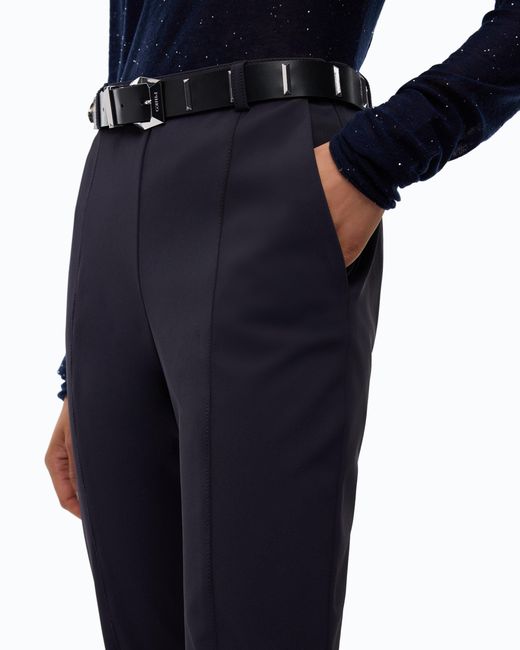 Pinko Blue Skinny-Fit Trousers