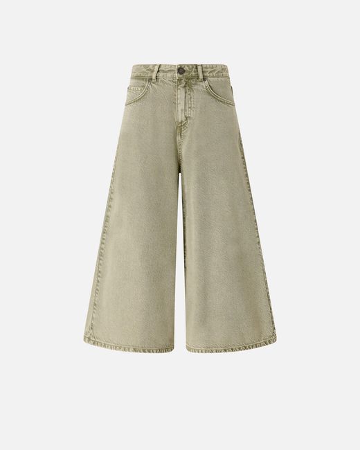 Bermudas Largas De Denim Pinko de color Natural