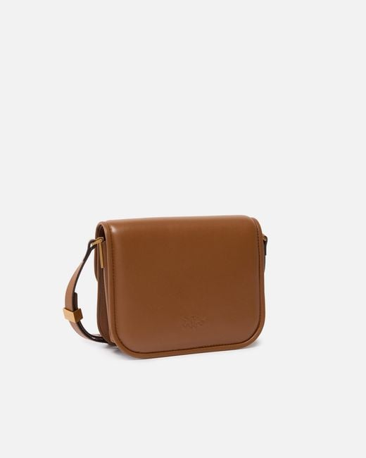 Pinko Brown Medium Shoulder Bag Love Bag Box